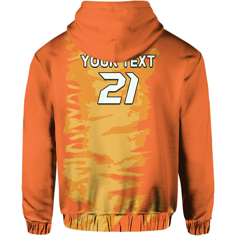 Custom Netherlands Football Oranje Sport Design Hoodie LT9
