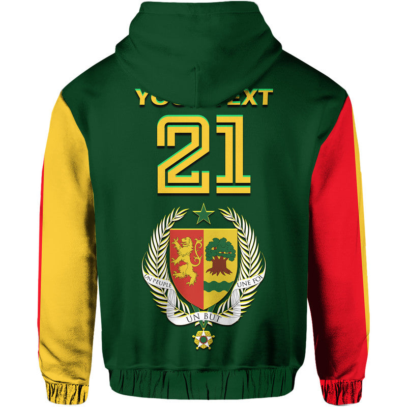 Custom Senegal Football Lion of Teranga Hoodie LT9