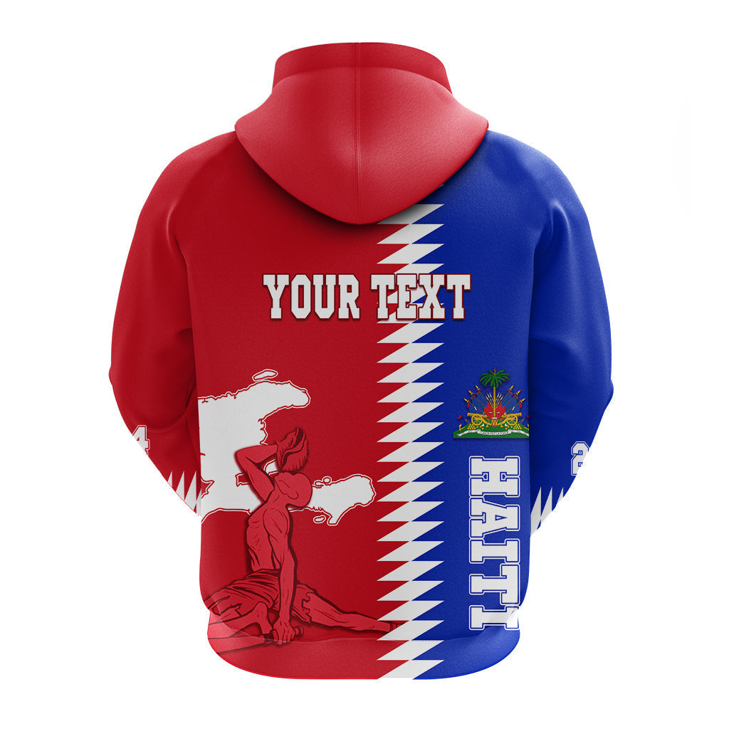 Haiti Independence Day Hoodie Negre Marron Simple Style LT7