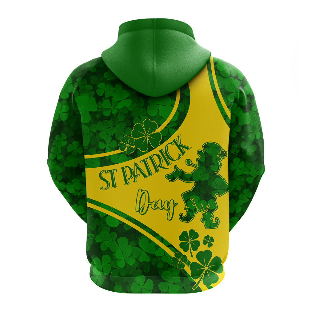 Saint Patrick Day Hoodie Shamrocks And Shenanigans - Gold Style LT7