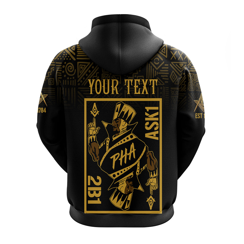 Custom Prince Hall Mason Hoodie Caste King 2B1 ASK1 LT7