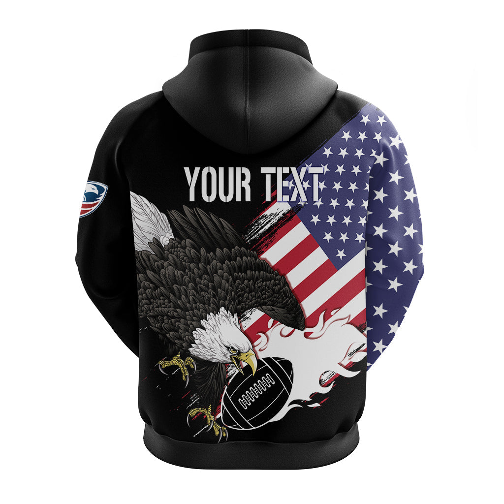 Custom USA Rugby Sevens Hoodie The Eagles LT7