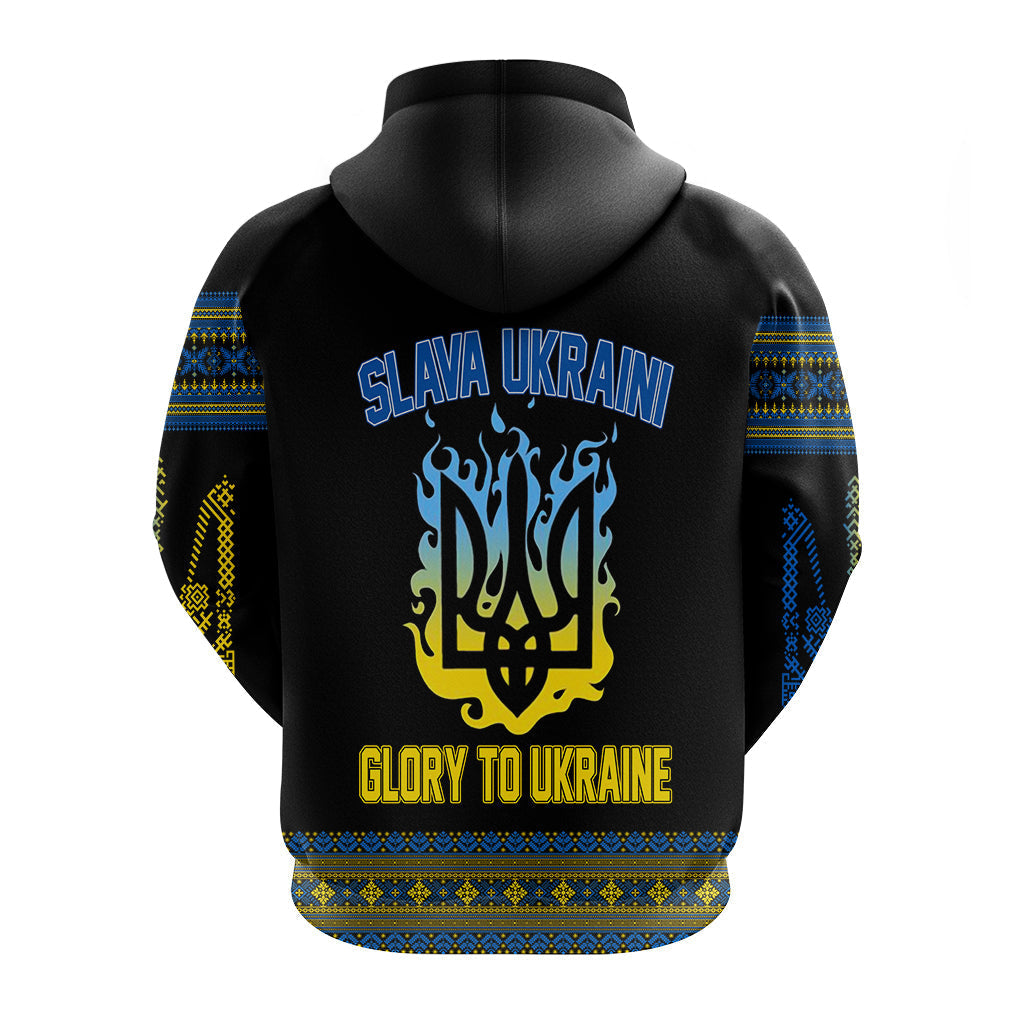Ukraine Folk Patterns Folk Pattern Hoodie Slava Ukraini LT7