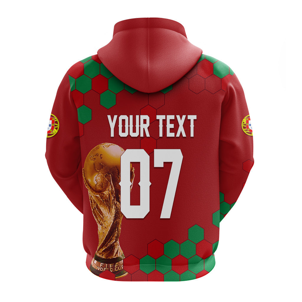 Custom Portugal Football 2022 Hoodie Portuguesa Selecao LT7