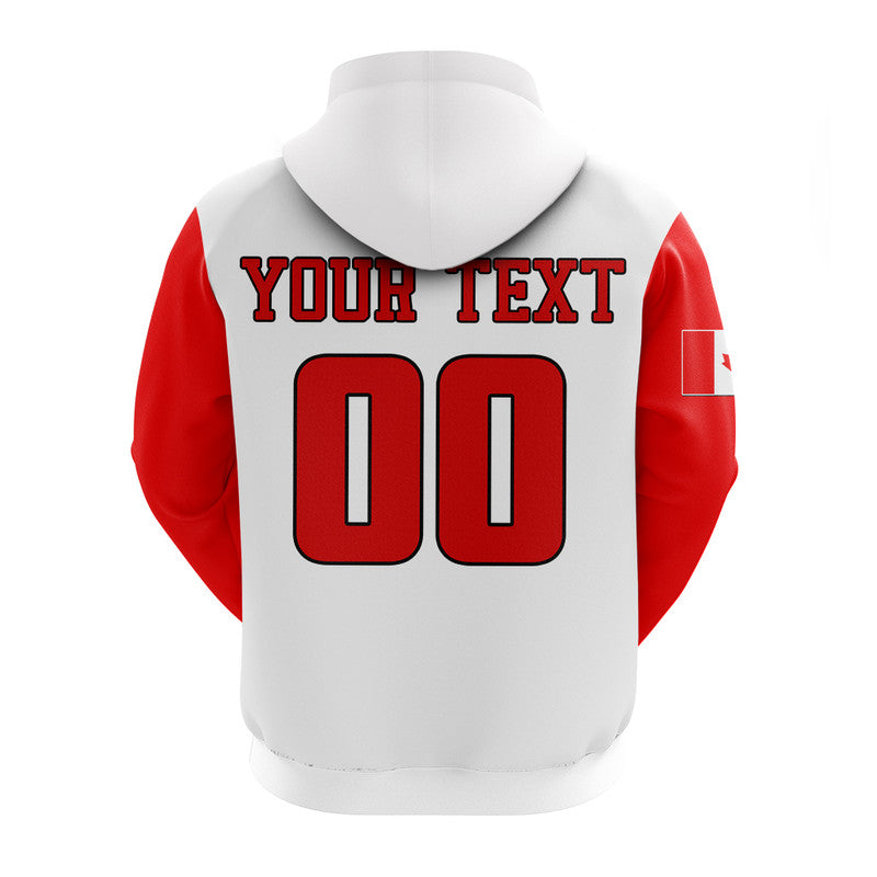 Custom Baseball 2023 Canada Hoodie White Style LT6