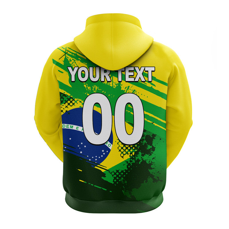 Custom Brazil World Cup Soccer Hoodie LT6