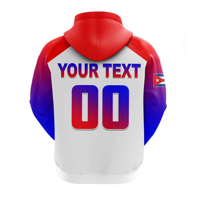 Custom Baseball 2023 Cuba Hoodie Red Style LT6