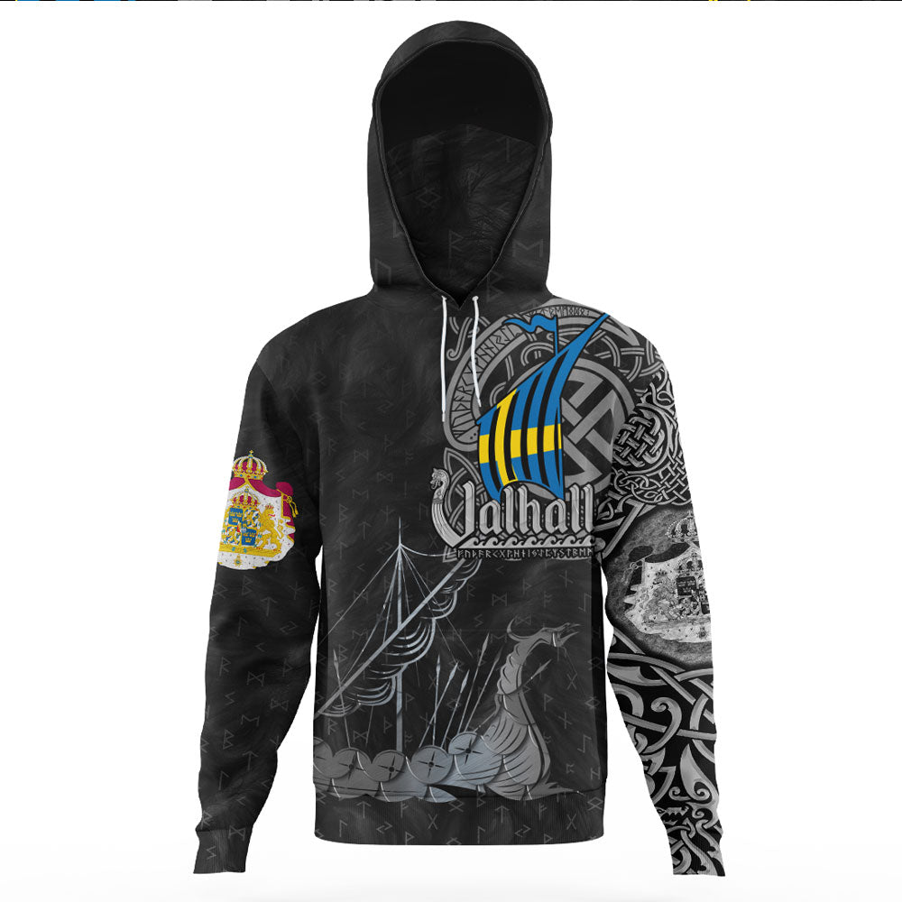 Viking Clothing Viking Sweden Drakkar Gaiter Hoodie RLT12