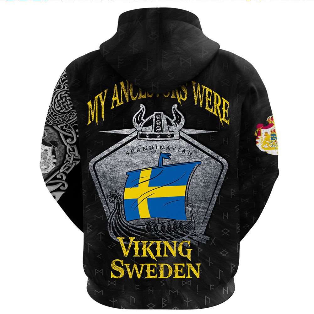 Viking Clothing Viking Sweden Drakkar Gaiter Hoodie RLT12