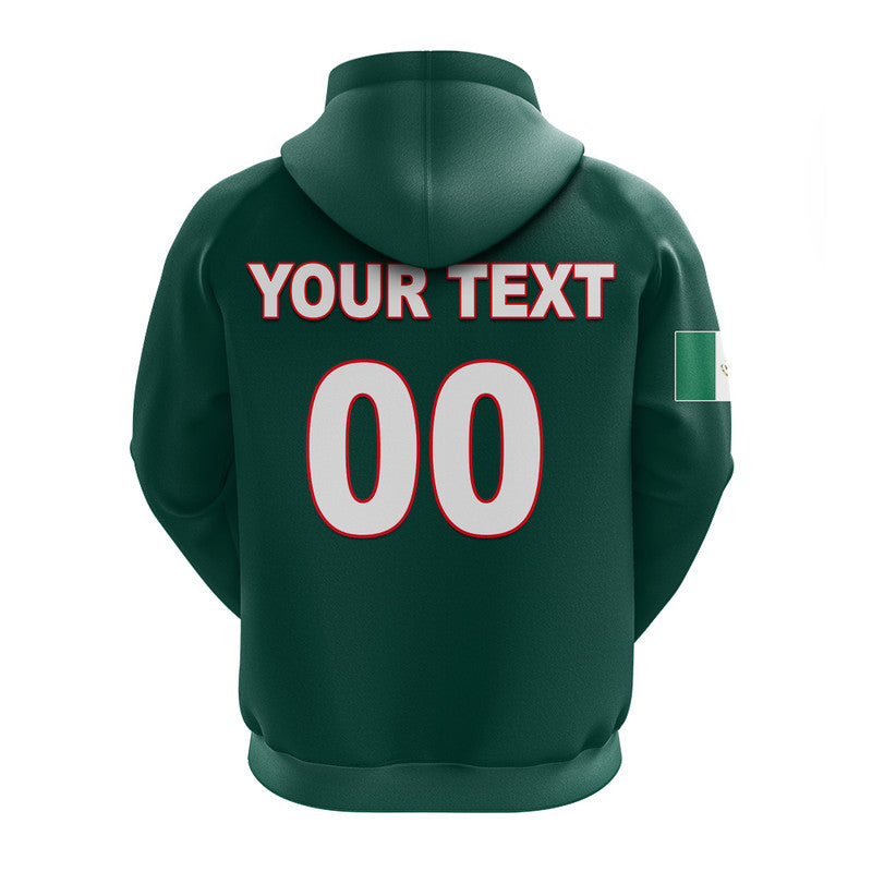 Custom Baseball 2023 Mexico Hoodie Green Style LT6