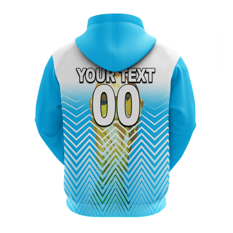 Custom Argentina Football 2022 Hoodie Sport Style LT6