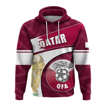 Custom Qatar Football 2022 Hoodie Basic Style LT6