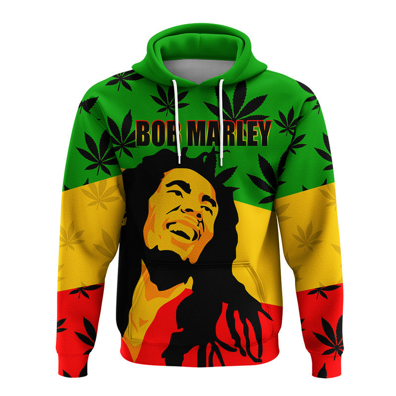 Custom Legend Bob Hoodie Reggae Style LT6