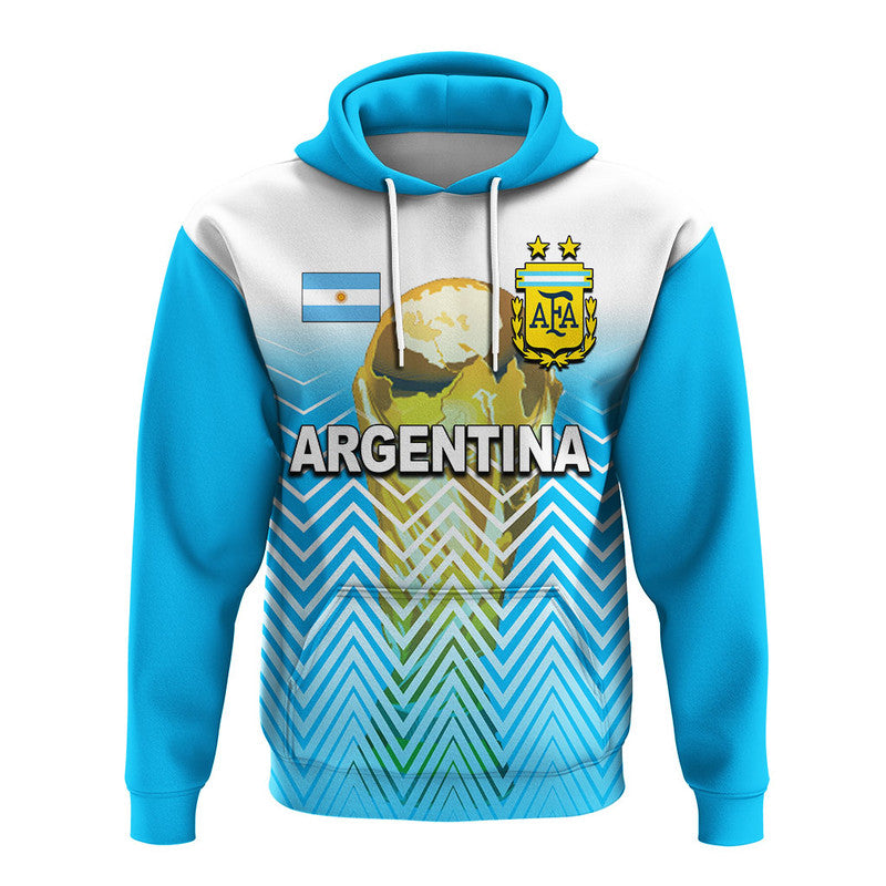 Custom Argentina Football 2022 Hoodie Sport Style LT6