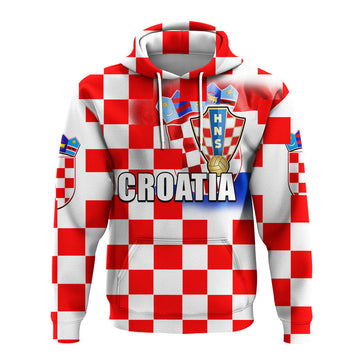 Custom Croatia Soccer Champions In My HearHoodie LT6
