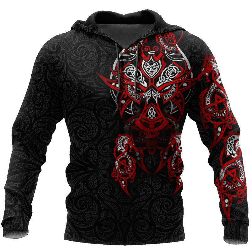 Viking Clothing Bloody Fenrir Hoodie RLT12