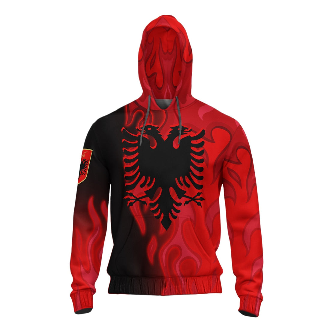 Albania Hoodie Albanian Flame