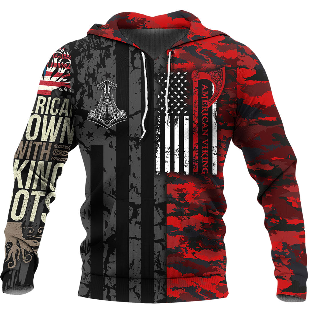 Viking Hoodie American Viking Hoodie RLT12