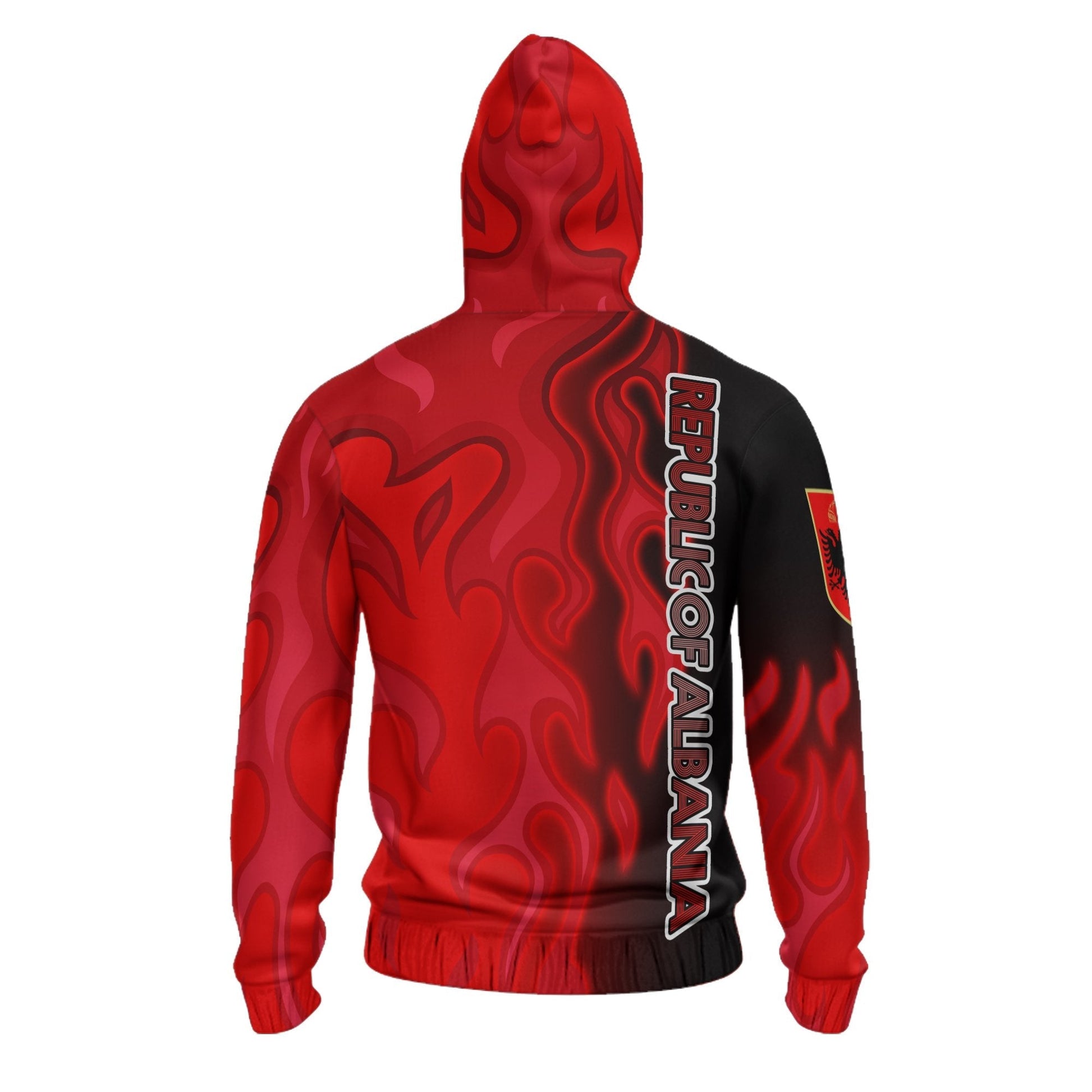 Albania Hoodie Albanian Flame