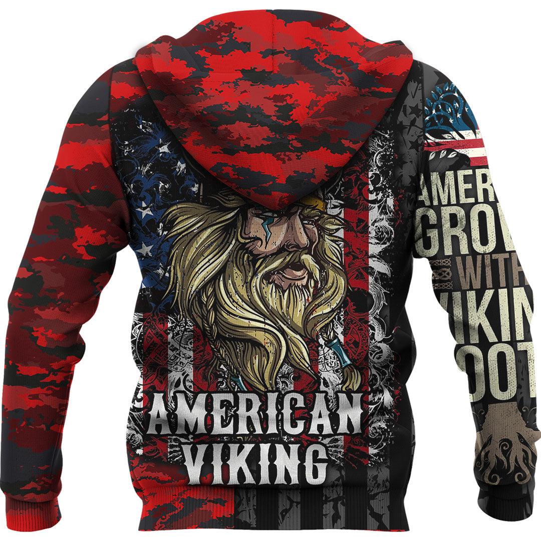 Viking Hoodie American Viking Hoodie RLT12