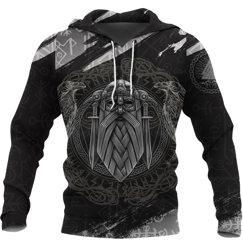 Viking Hoodie Odin God Of Asgard RLT12