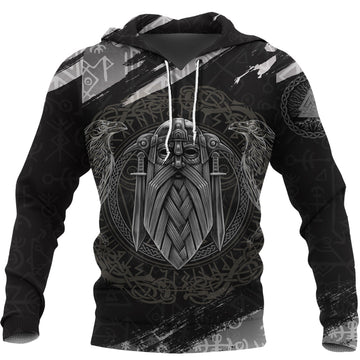 Viking Hoodie Odin God Of Asgard RLT12