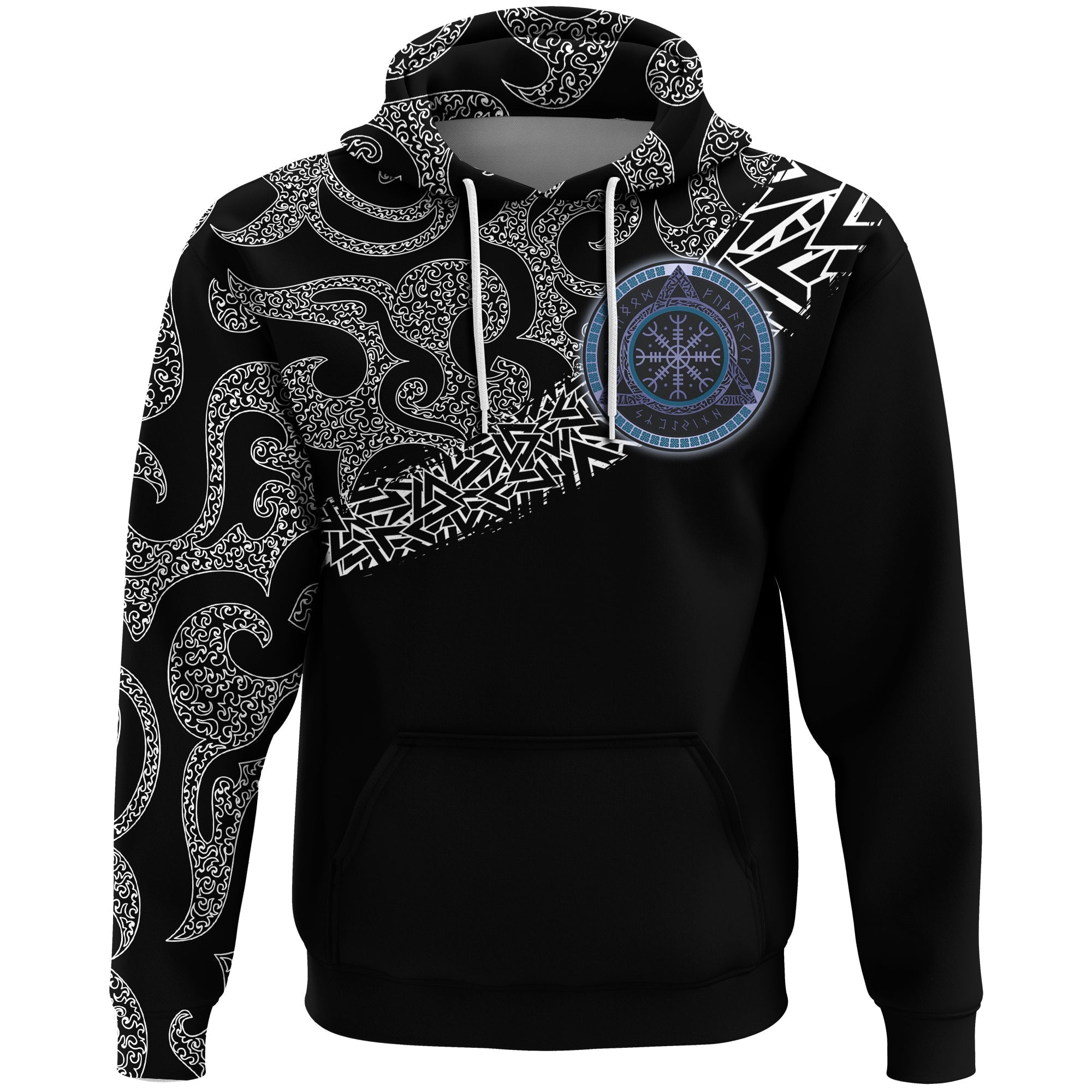 Viking Hoodie Raven Of Odin RLT12