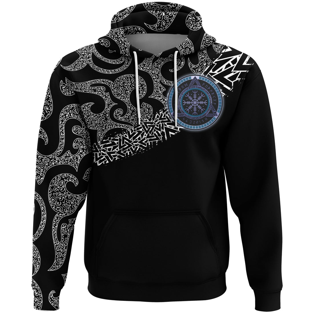 Viking Hoodie Raven Of Odin RLT12
