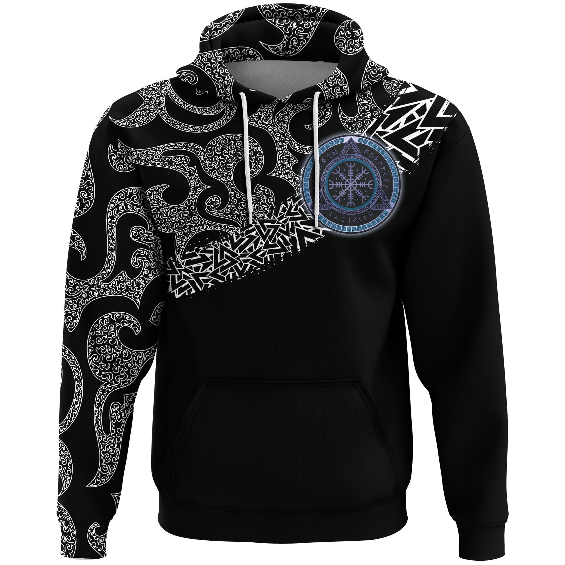 Viking Hoodie Raven Of Odin RLT12