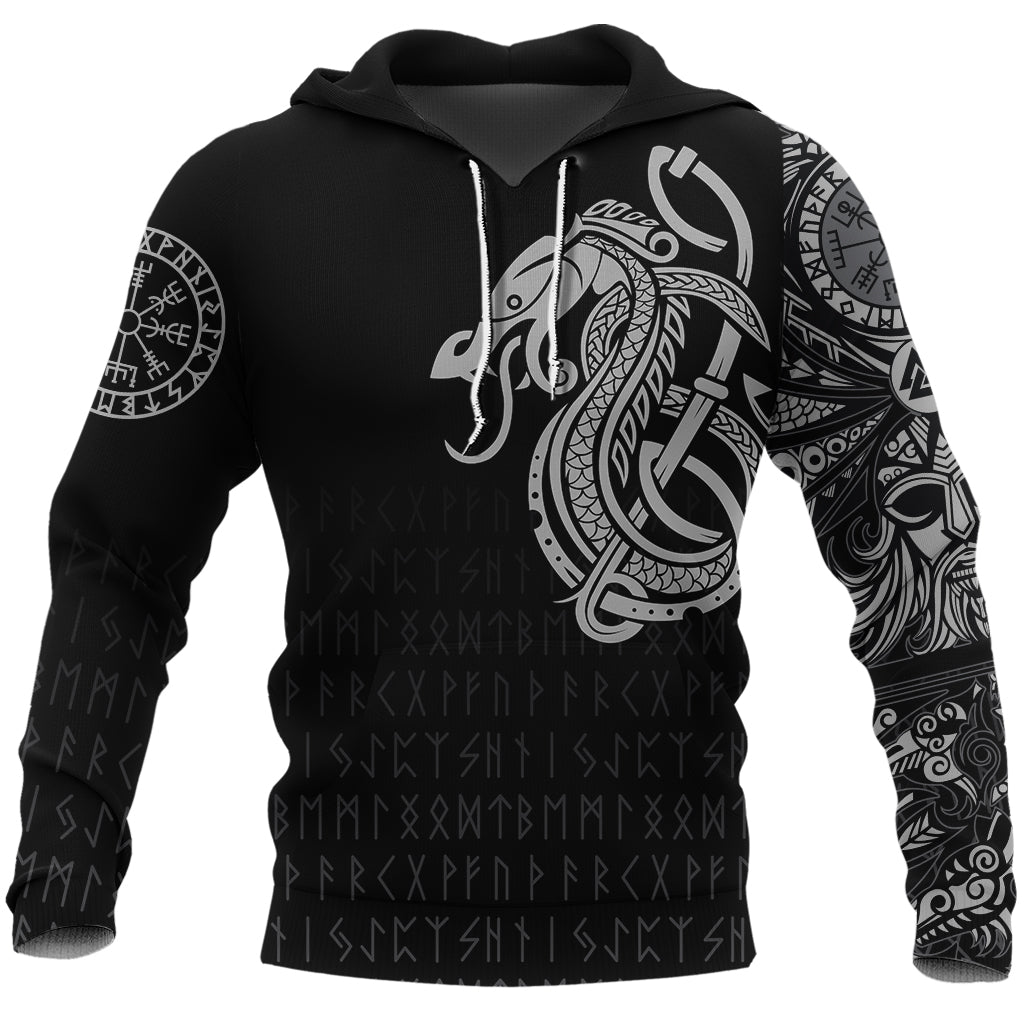 Viking Hoodie Dragon RLT12