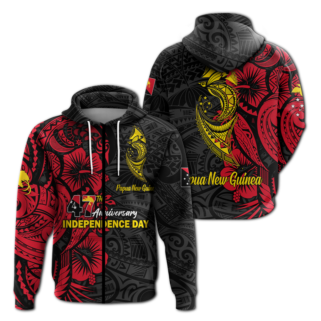 Papua New Guinea 47th Independence Day Bird Of Paradise Hoodie LT2