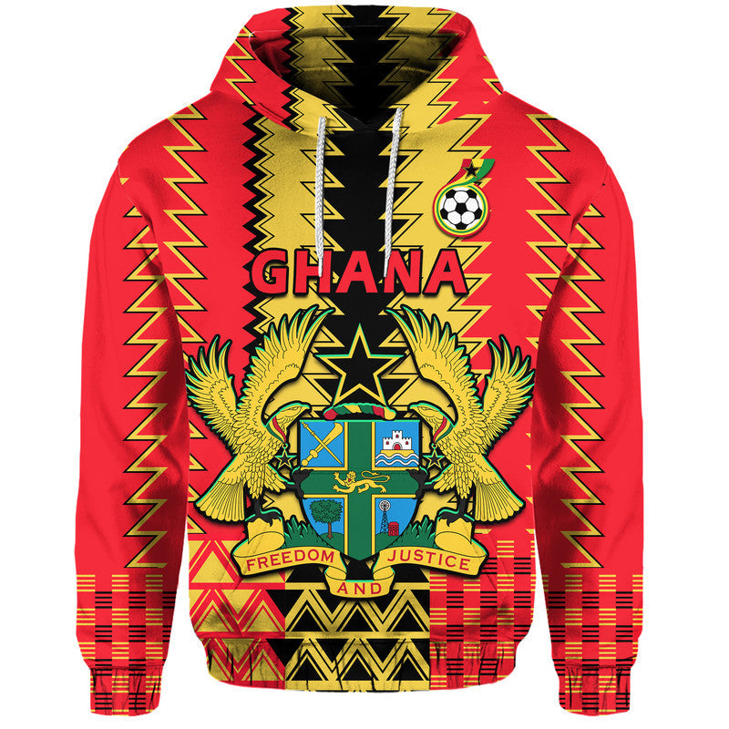 Custom Ghana Football Sport Style Hoodie LT9