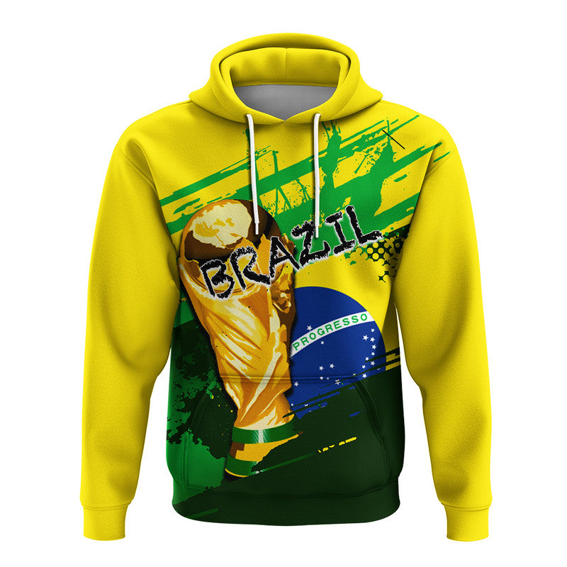 Custom Brazil World Cup Soccer Hoodie LT6