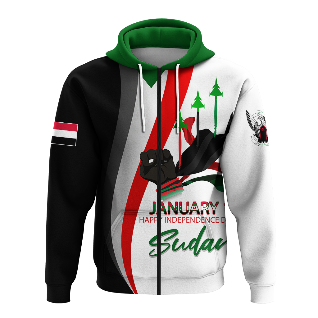 Sudan Happy Independence Day Hoodie - LT2