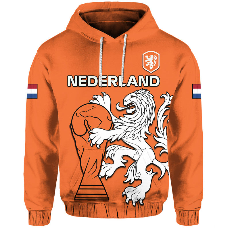 Custom Netherlands Football 2022 Hoodie LT9