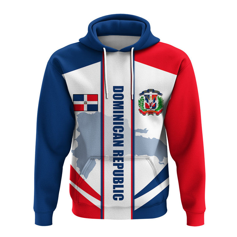 Custom Dominican Republic Hoodie Simple Vibe LT6