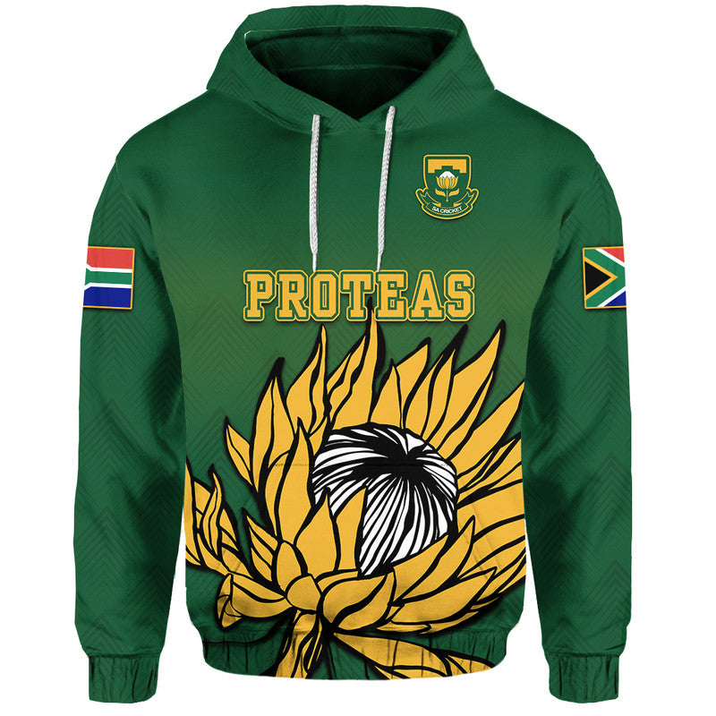 Custom South Africa National Cricket Team Hoodie Proteas Sport Green Style LT9