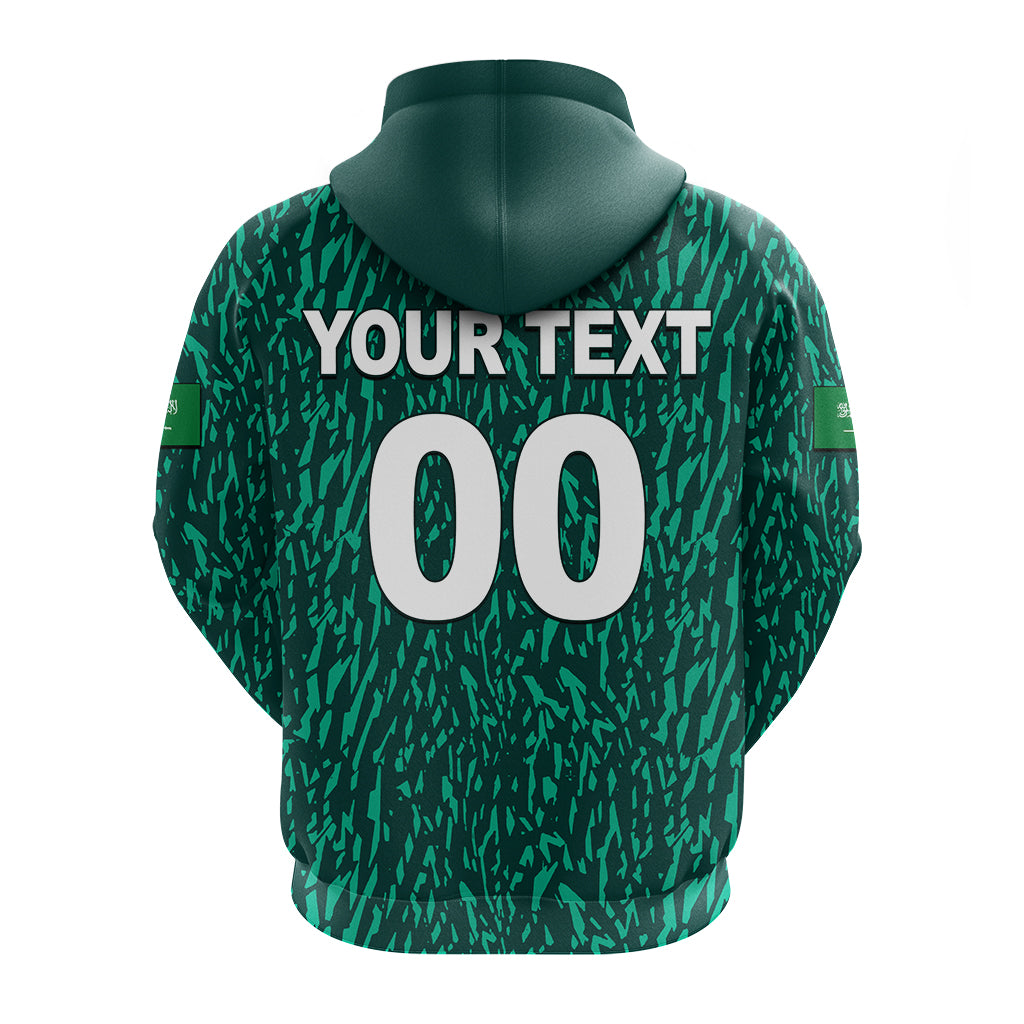 Custom Saudi Arabia Soccer Football 2022 Hoodie LT6