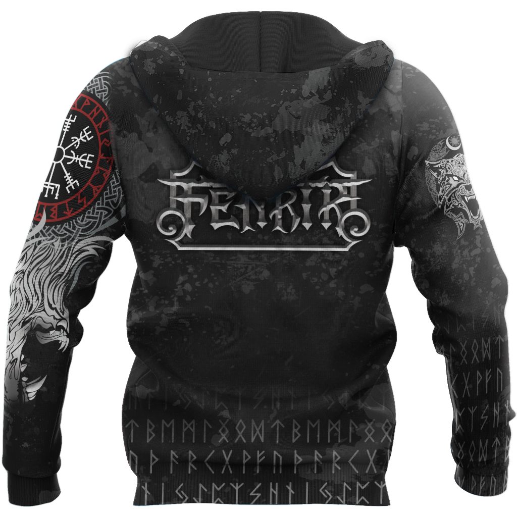 Viking Zip Hoodie - Australia Viking Fenrir RLT12