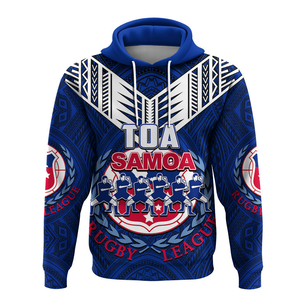 Toa Samoa Rugby Hoodie Siva Tau Jersey LT6