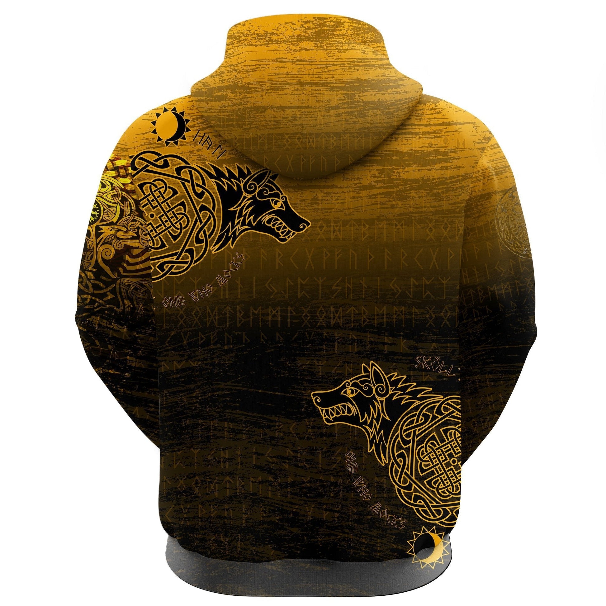Viking Zip Hoodie, Skoll and Hati RLT12