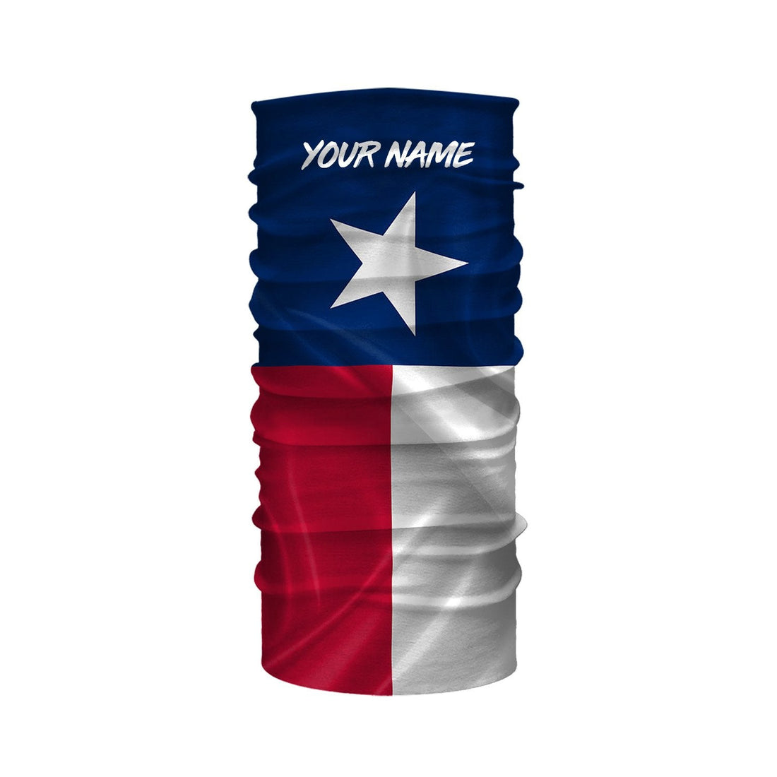 Personalized Texas Flag UV Protection Long Sleeve Performance Fishing Shirts UPF 30+, Fishing Neck Gaiters