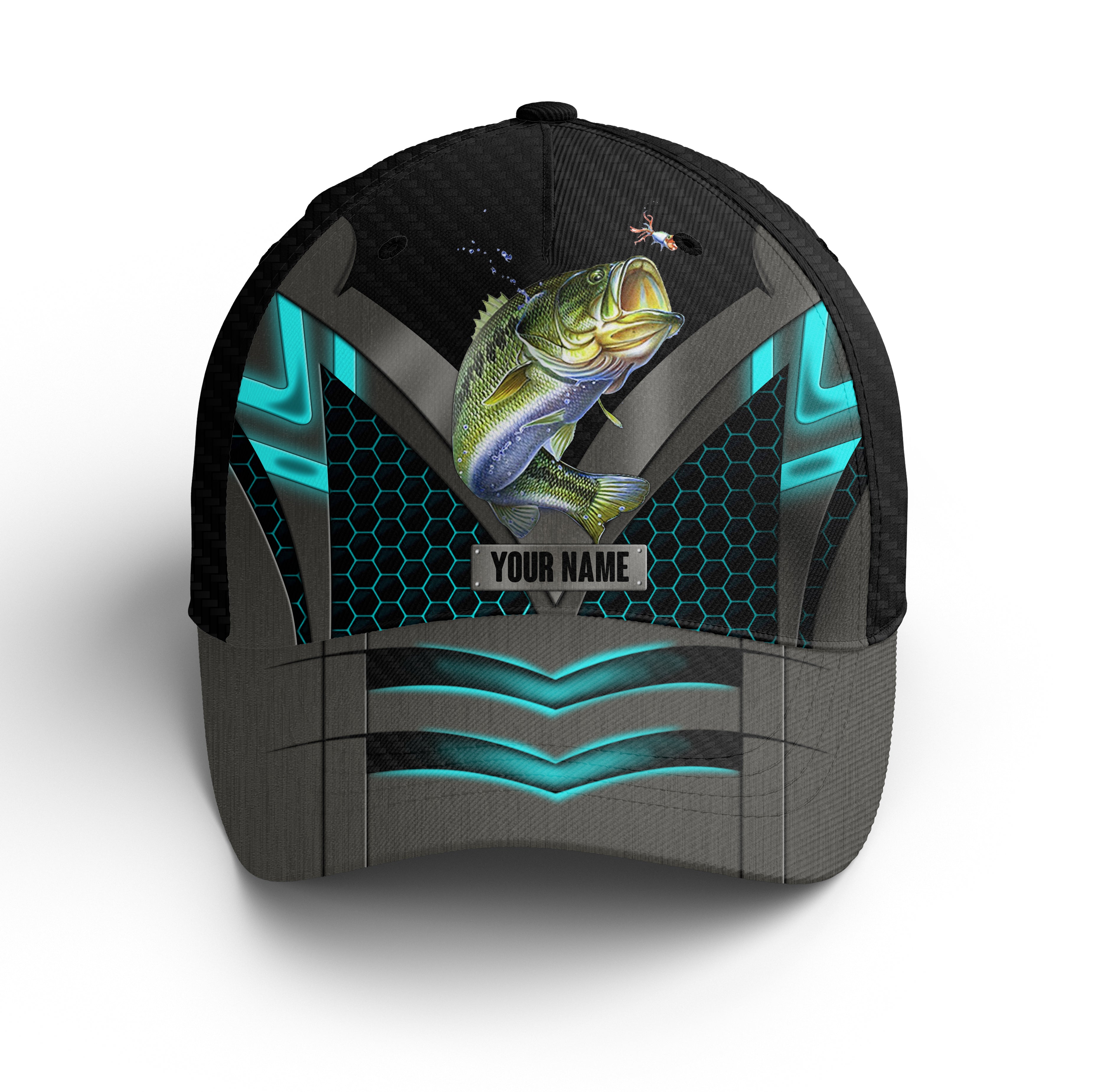 Largemouth Bass Fishing Hats For Men, Women Custom Name Best Fishing Hat, Gift For Fishing Lovers, Fishing Classic Cap