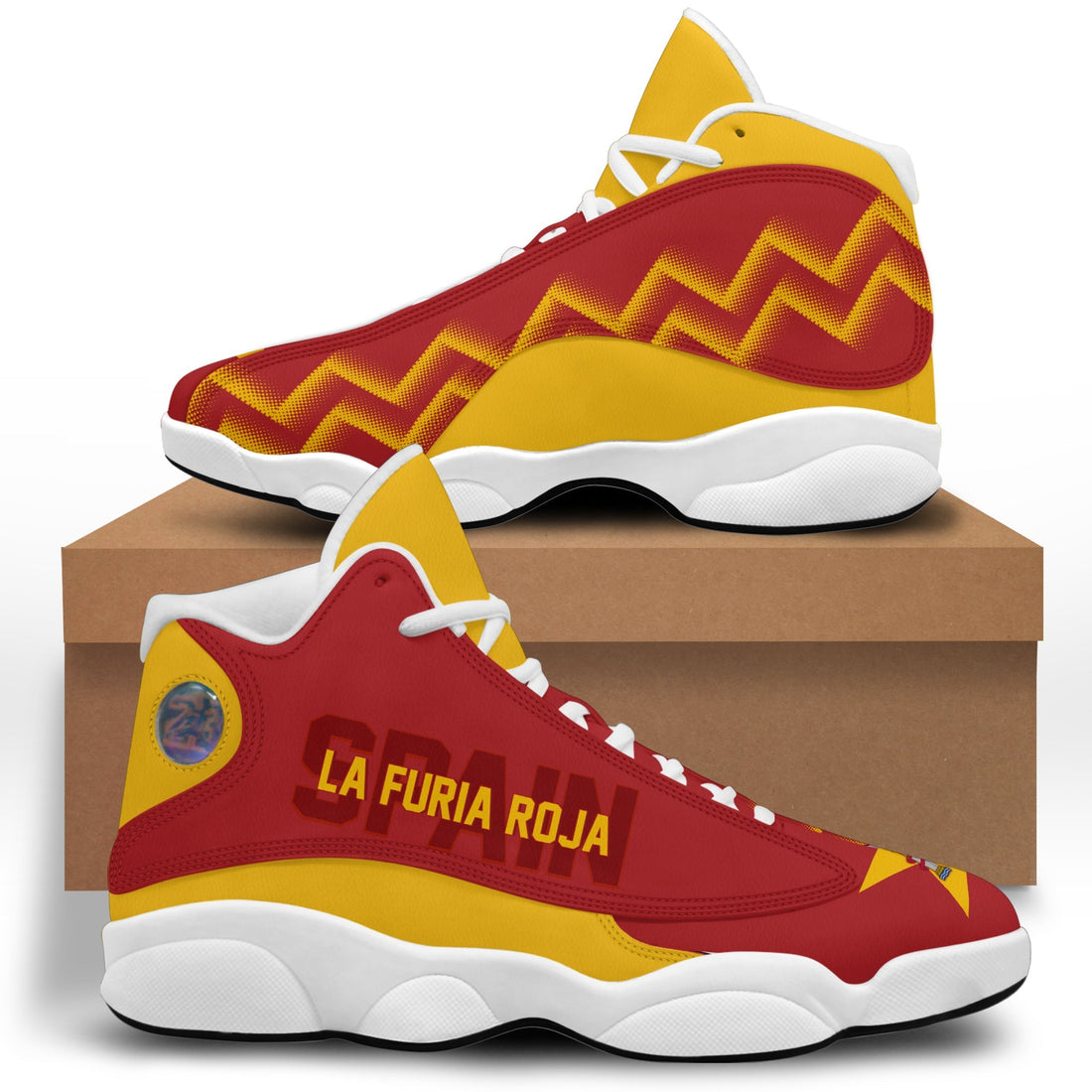 Spain World Cup 2022 J13 Sneakers The Red Fury LT7