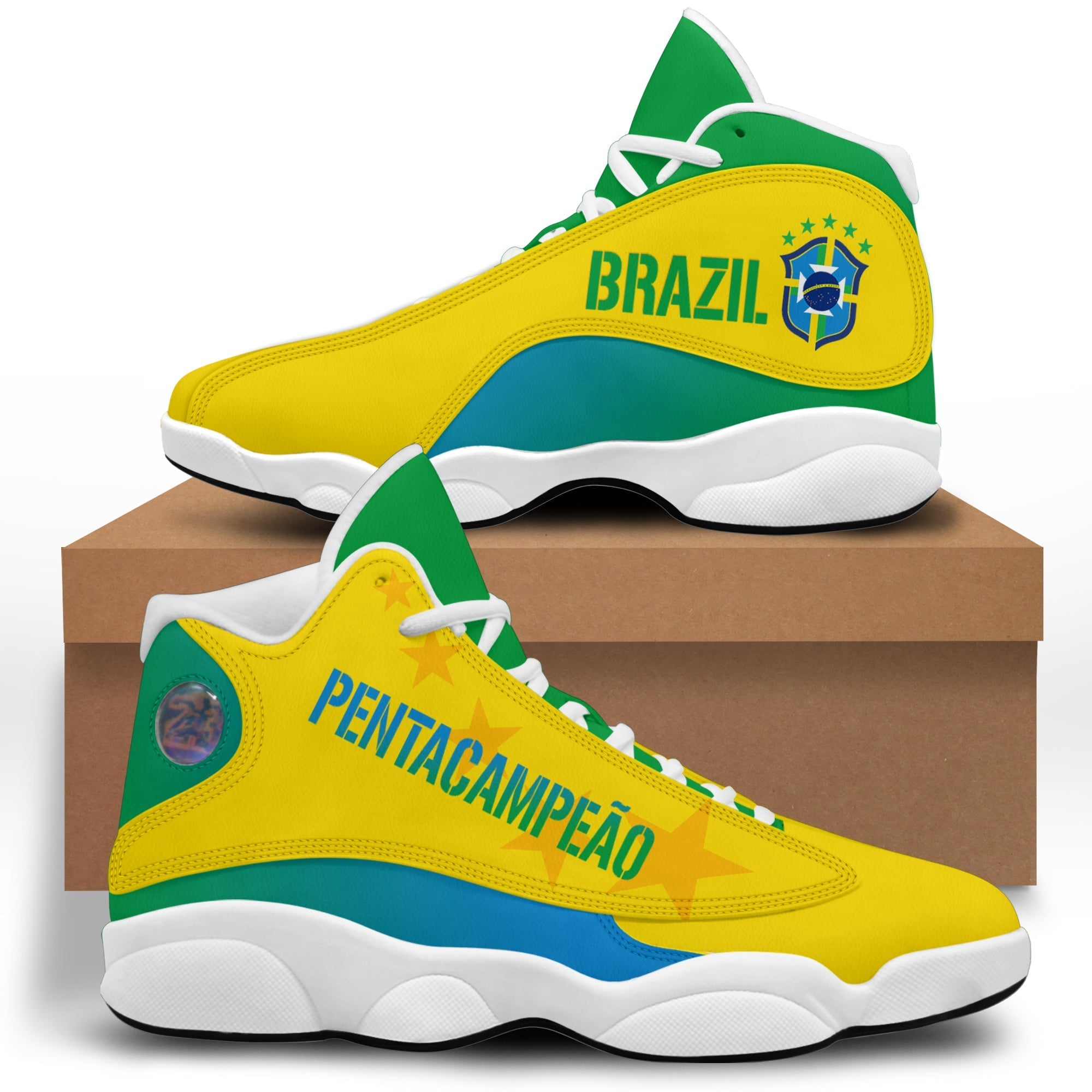 Brazil J13 Sneakers World Cup 2022 Pentacampeao LT7