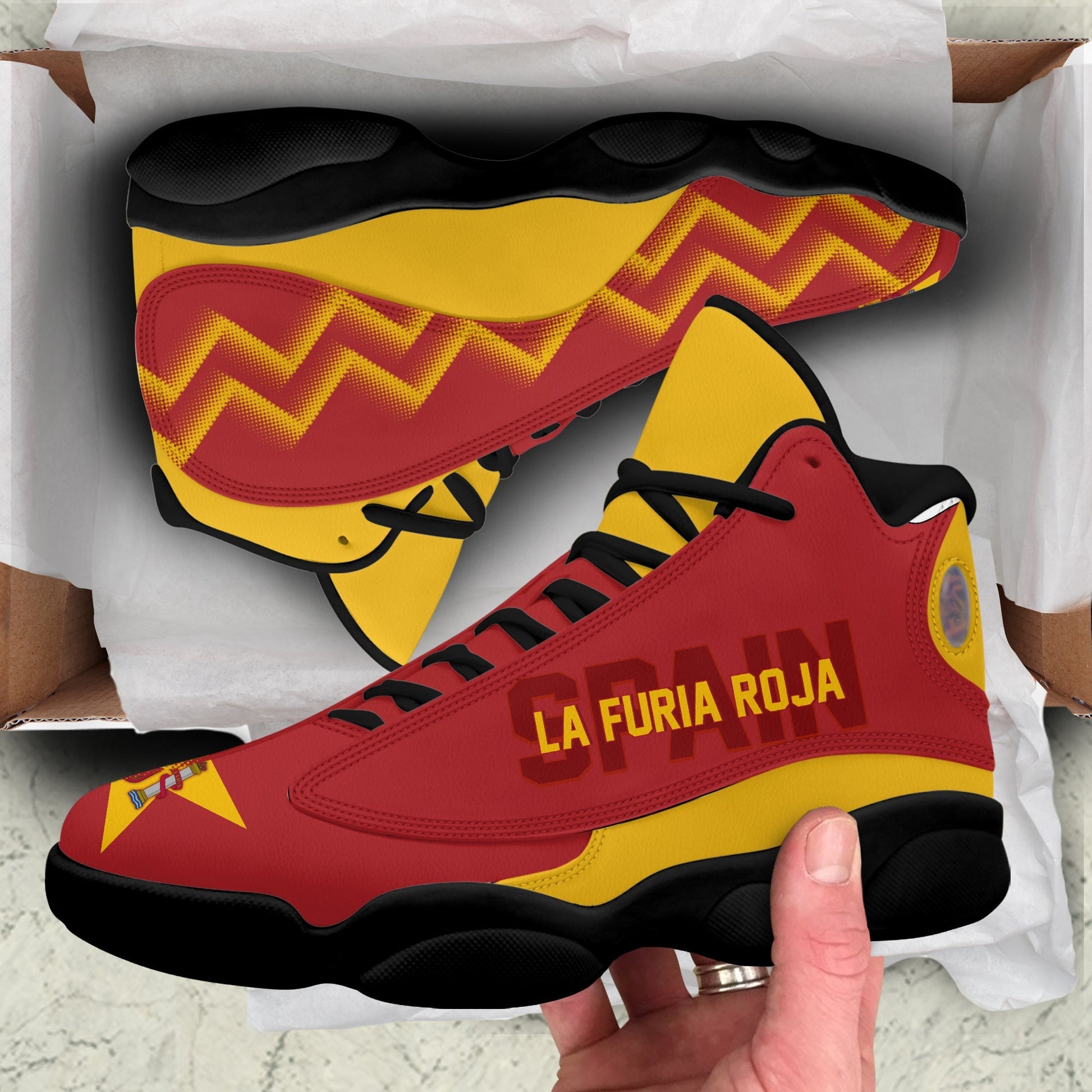 Spain World Cup 2022 J13 Sneakers The Red Fury LT7