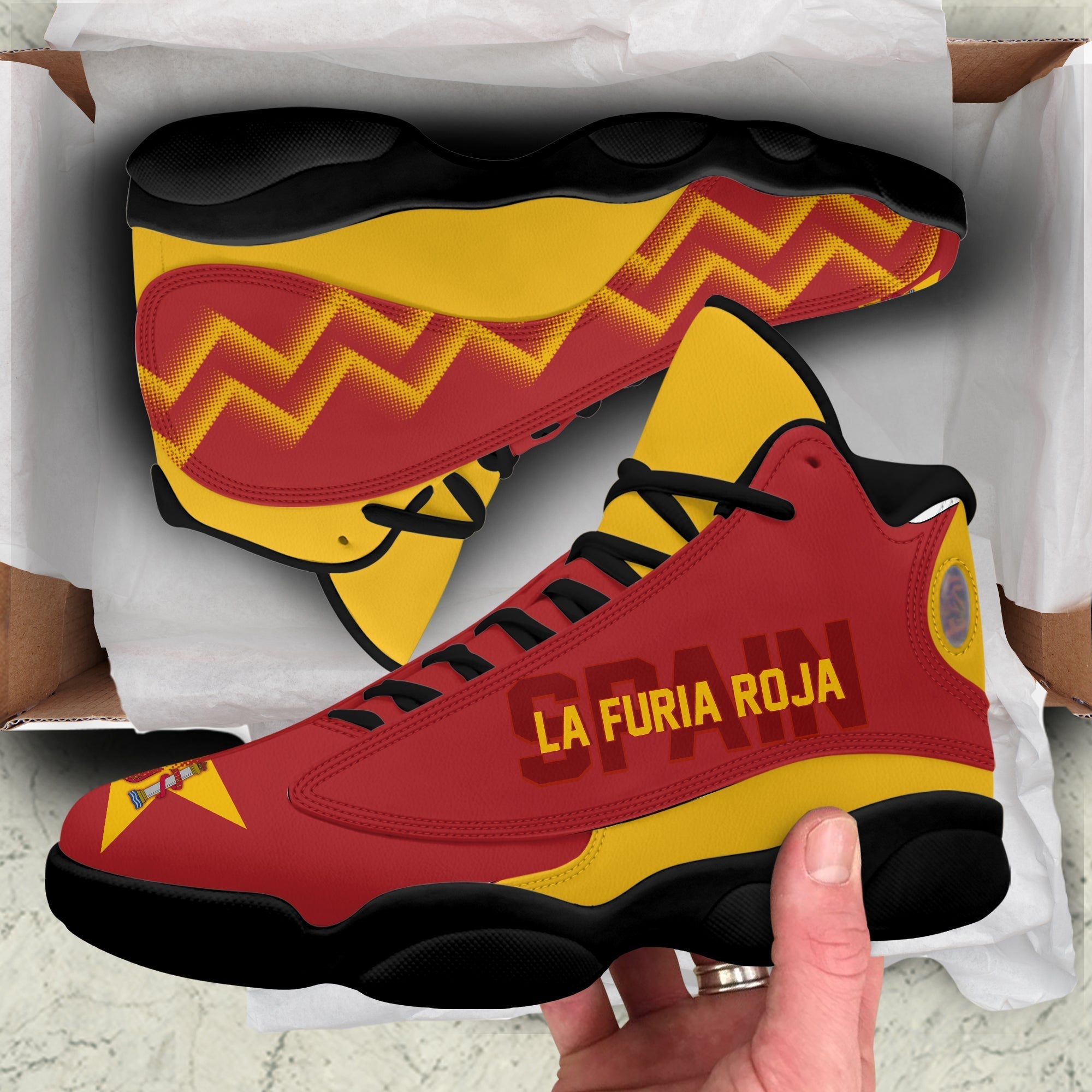 Spain World Cup 2022 J13 Sneakers The Red Fury LT7