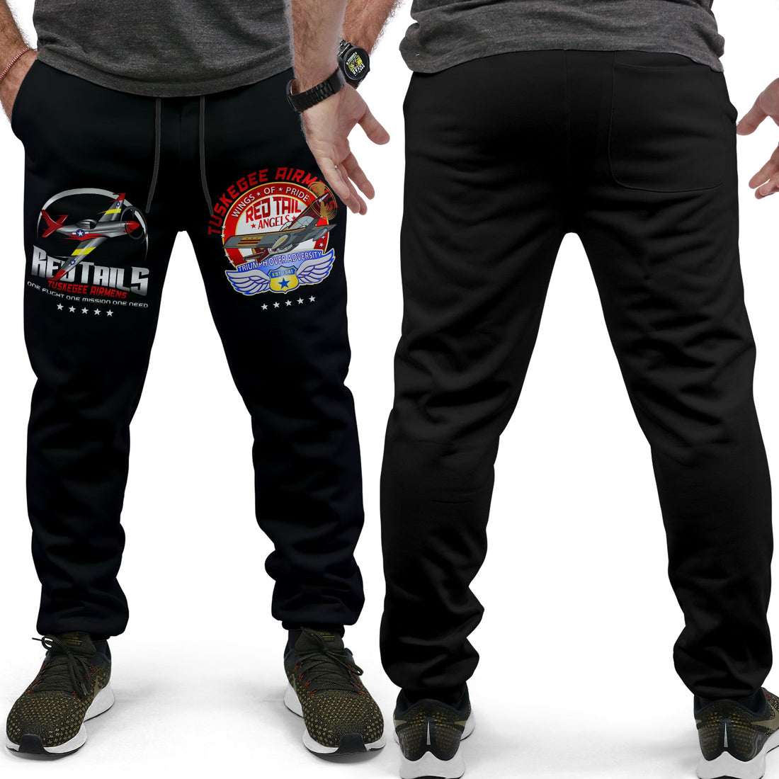 Tuskegee Airmens Red Tails African American Heros (Women's/Men's) Jogger - LT2