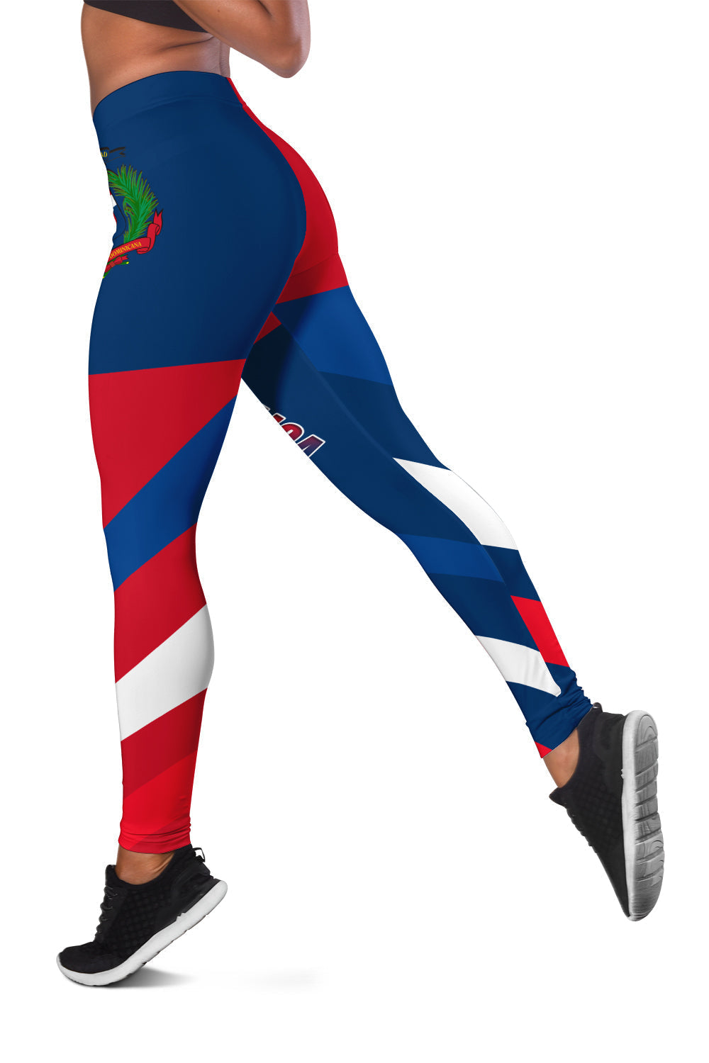 Dominican Republic Women Leggings Dominicana Proud Style Flag LT13