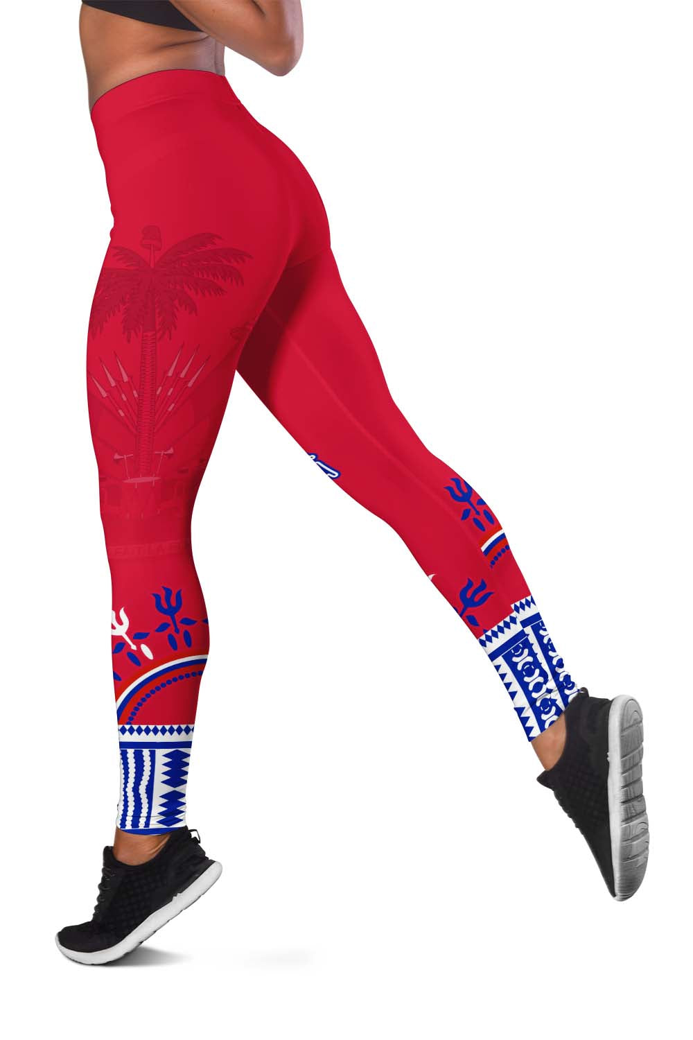 Haiti Women Leggings Dashiki Style Gorgeous LT13